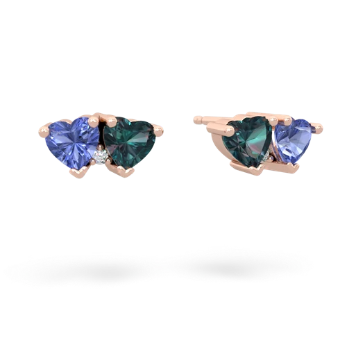 tanzanite-alexandrite  earrings