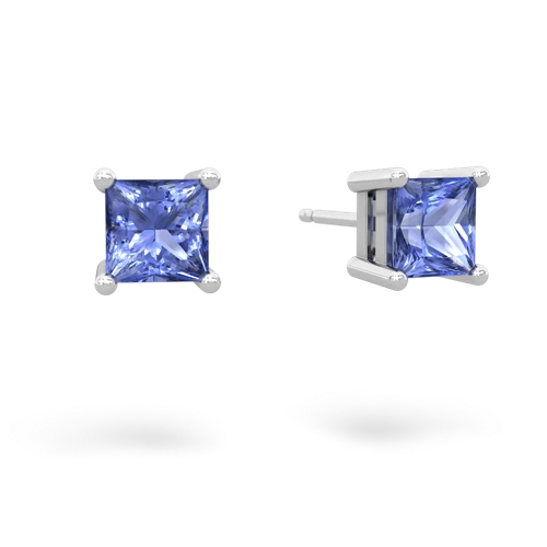 tanzanite stud earrings