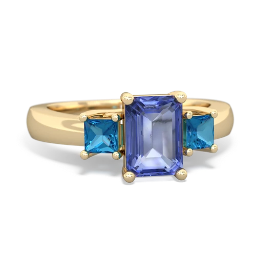 tanzanite-london topaz timeless ring