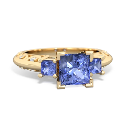 blue topaz-blue topaz engagement ring