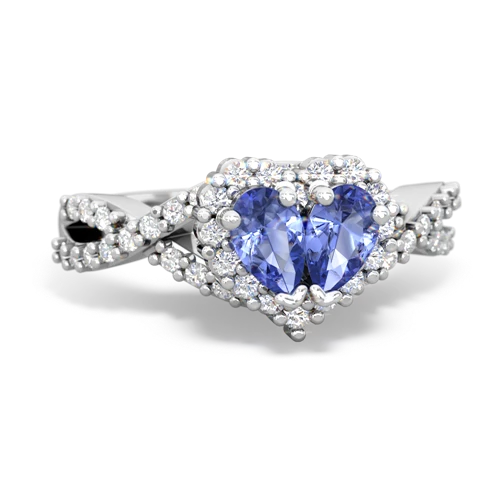 tanzanite-tanzanite engagement ring