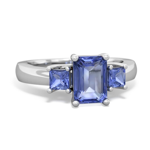 tanzanite-tanzanite timeless ring