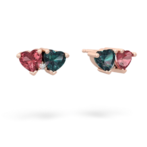 tourmaline-alexandrite  earrings