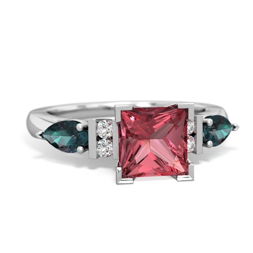 tourmaline-alexandrite engagement ring