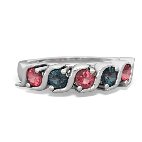 tourmaline-alexandrite timeless ring