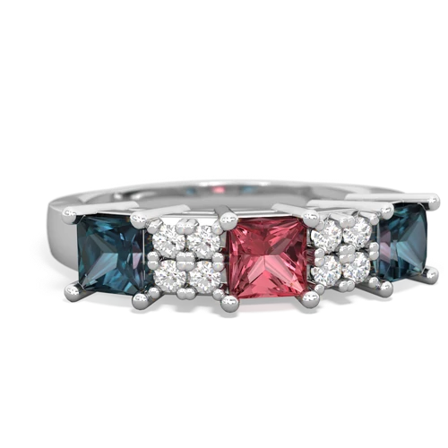 tourmaline-alexandrite timeless ring