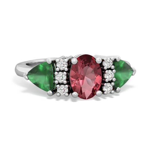 tourmaline-emerald timeless ring