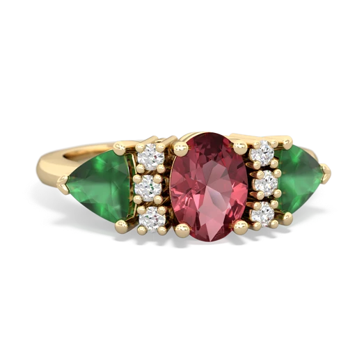 tourmaline-emerald timeless ring