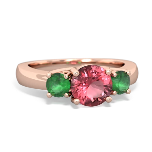 tourmaline-emerald timeless ring