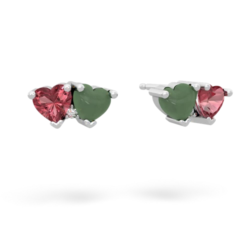 tourmaline-jade  earrings