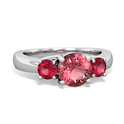 tourmaline-lab ruby timeless ring