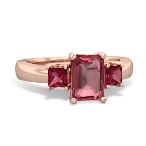 tourmaline-lab ruby timeless ring