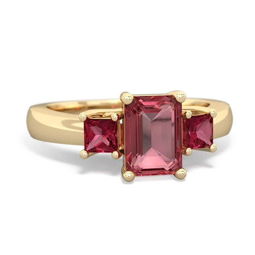 tourmaline-lab ruby timeless ring