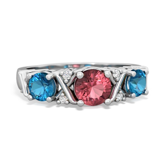 tourmaline-london topaz timeless ring