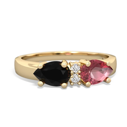 tourmaline-onyx timeless ring