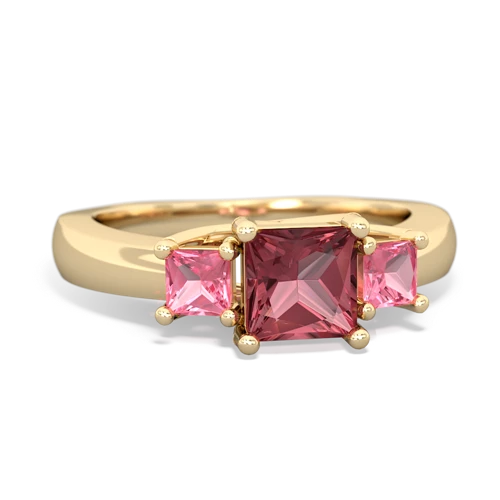 tourmaline-pink sapphire timeless ring