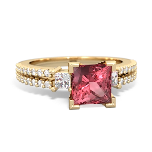 tourmaline engagement ring