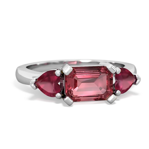 tourmaline-ruby timeless ring