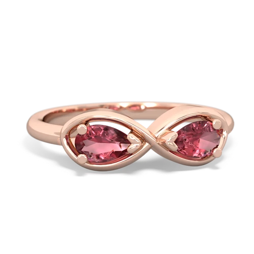 tourmaline-tourmaline infinity ring