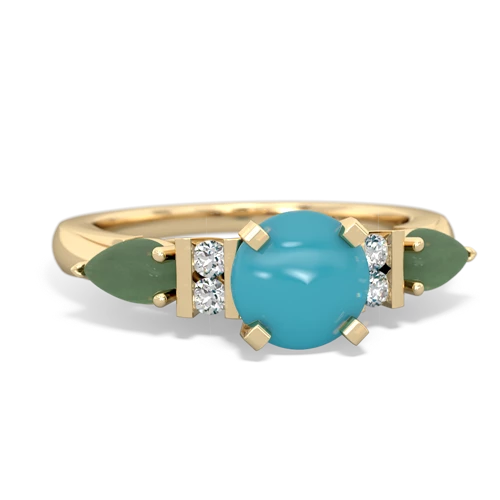 turquoise-jade engagement ring