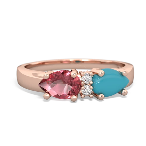 turquoise-tourmaline timeless ring