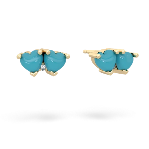 turquoise-turquoise  earrings