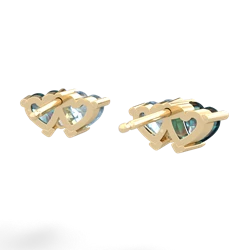 Alexandrite Sweethearts 14K Yellow Gold earrings E5260