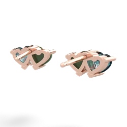 Alexandrite Sweethearts 14K Rose Gold earrings E5260