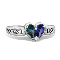 matching rings - Filligree 'One Heart'