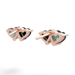 Alexandrite Sweethearts 14K Rose Gold earrings E5260