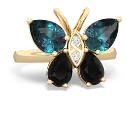 matching rings - Butterfly