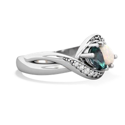 Alexandrite Summer Winds 14K White Gold ring R5342