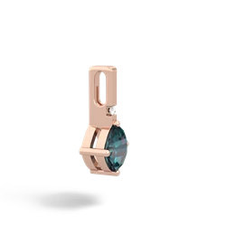 Alexandrite Simply Elegant 14K Rose Gold pendant P2489