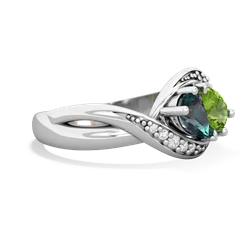 Alexandrite Summer Winds 14K White Gold ring R5342