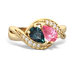 Alexandrite Summer Winds 14K Yellow Gold ring R5342