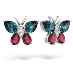 matching earrings - Butterfly