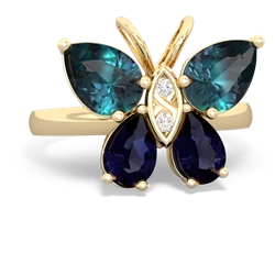 matching rings - Butterfly