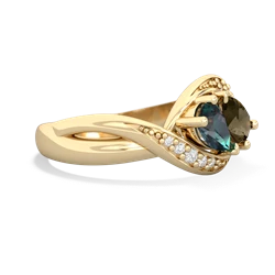 Alexandrite Summer Winds 14K Yellow Gold ring R5342