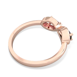 Alexandrite Infinity 14K Rose Gold ring R5050