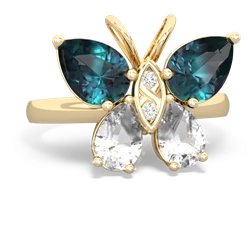 matching rings - Butterfly