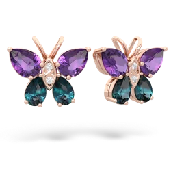 matching earrings - Butterfly