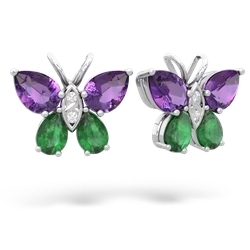 matching earrings - Butterfly