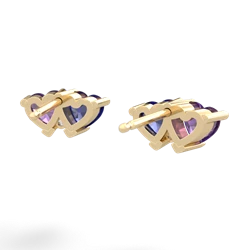 Amethyst Sweethearts 14K Yellow Gold earrings E5260