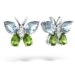 matching earrings - Butterfly