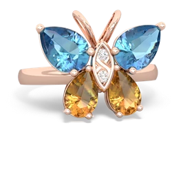 matching rings - Butterfly