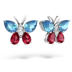 matching earrings - Butterfly