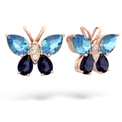 matching earrings - Butterfly