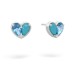 matching earrings - 'Our Heart'