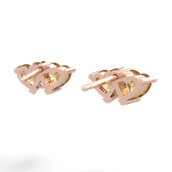 Citrine Sweethearts 14K Rose Gold earrings E5260