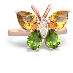 matching rings - Butterfly